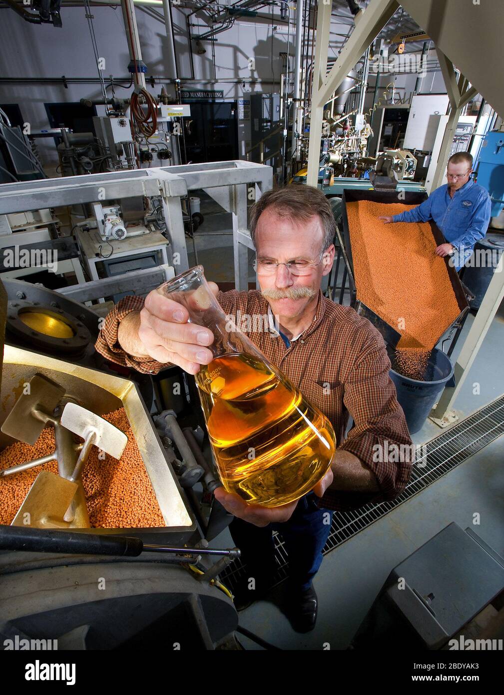 Fish Food Research Stock Photo Alamy