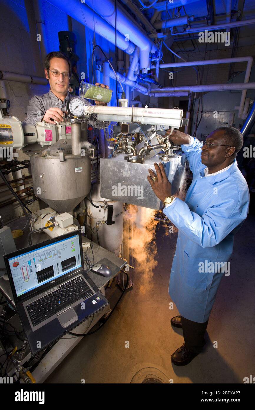 Biofuel Research Stock Photo