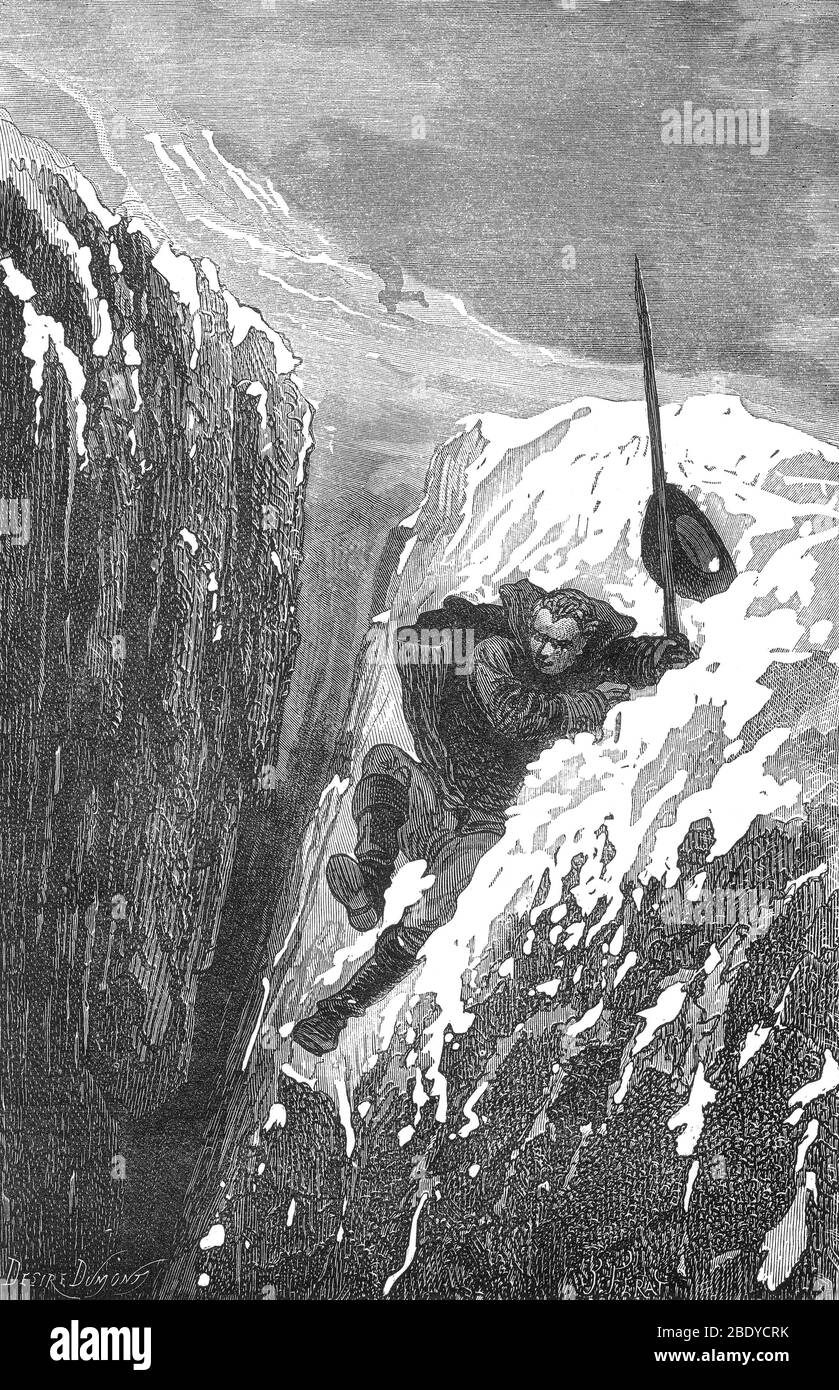 Carl Linnaeus In Danger, 1732 Expedition Stock Photo