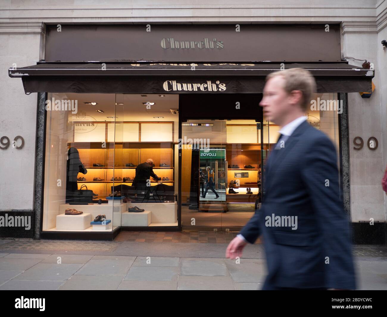 Churchs Church's Shoe retail shop, London Stock Photo Alamy