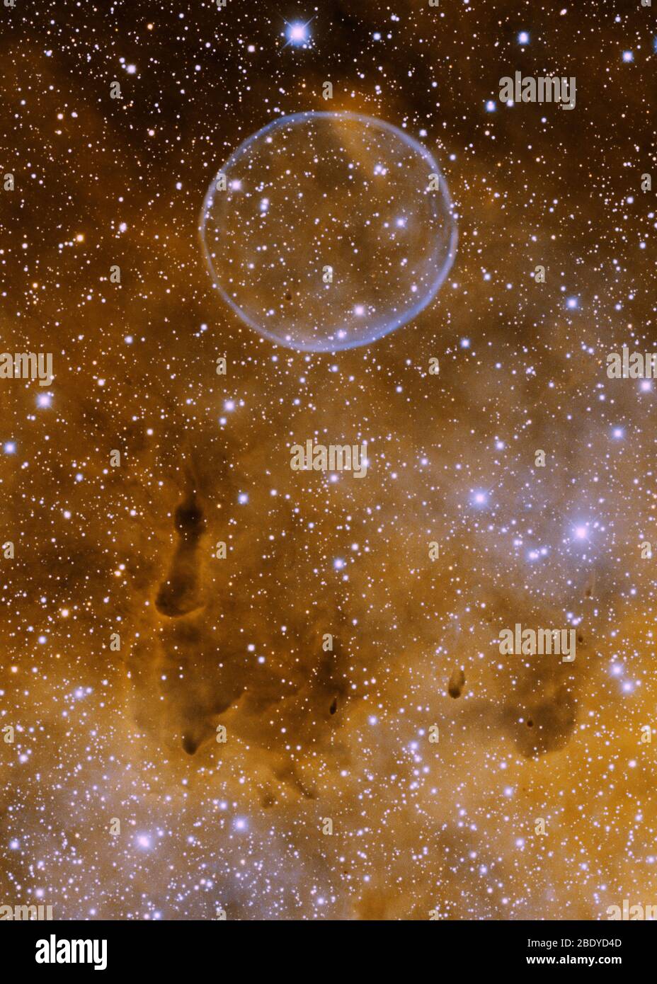 Soap Bubble Nebula, PN G75.5+1.7 Stock Photo