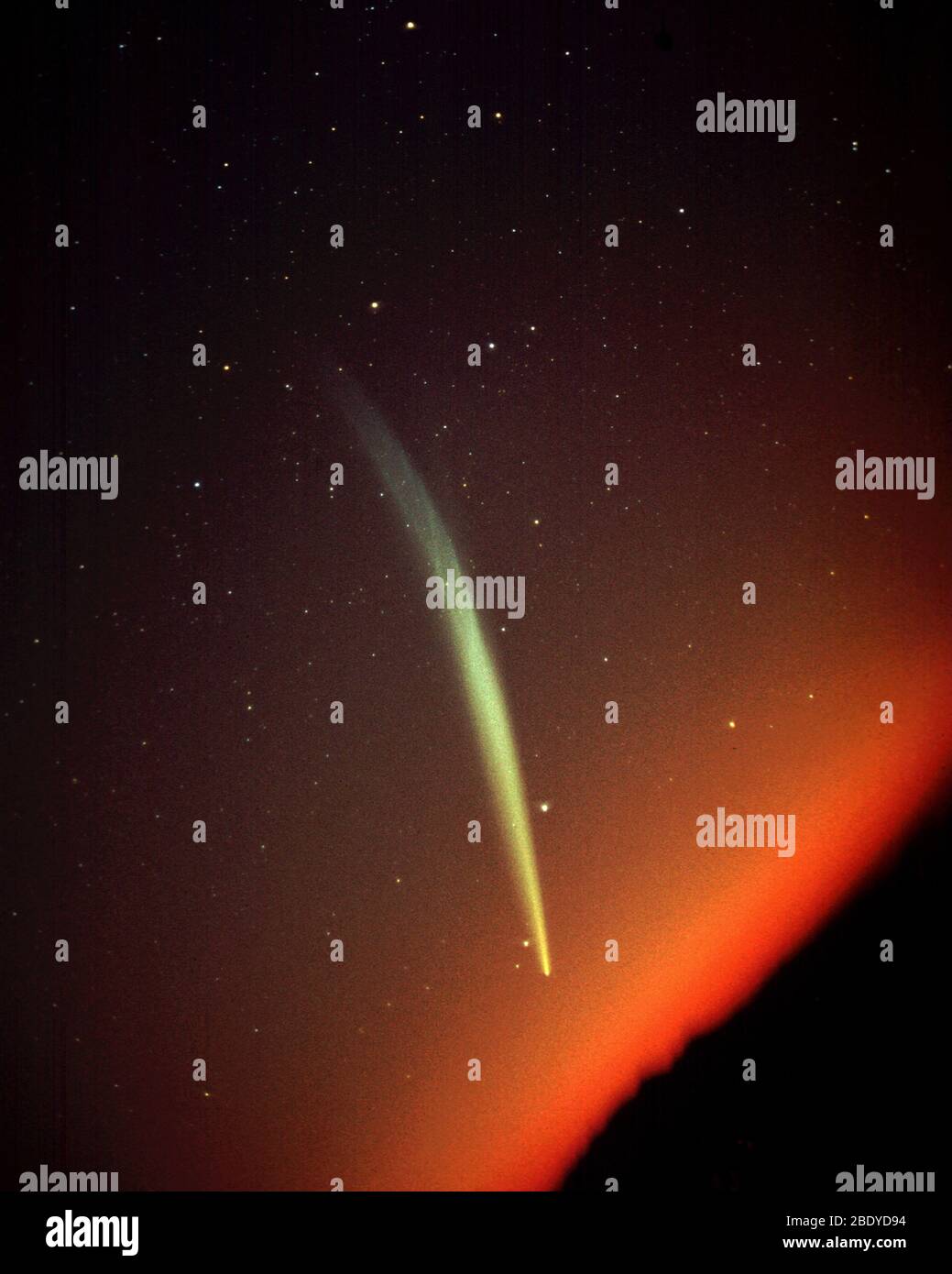 Comet Ikeya-Seki, 1965 Stock Photo