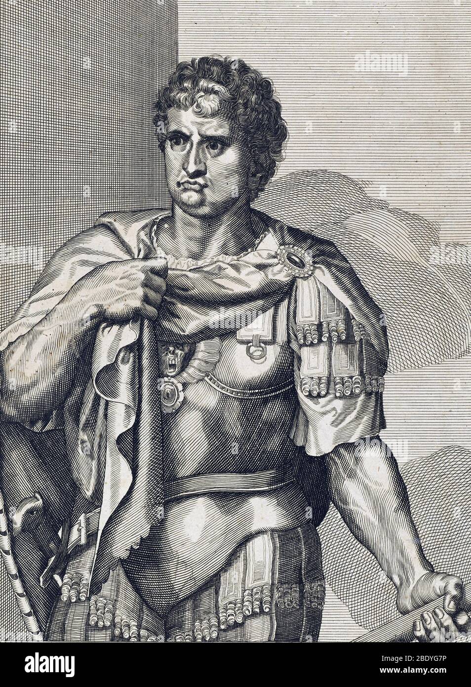 Nero, 5th Emperor of Rome Stock Photo Alamy