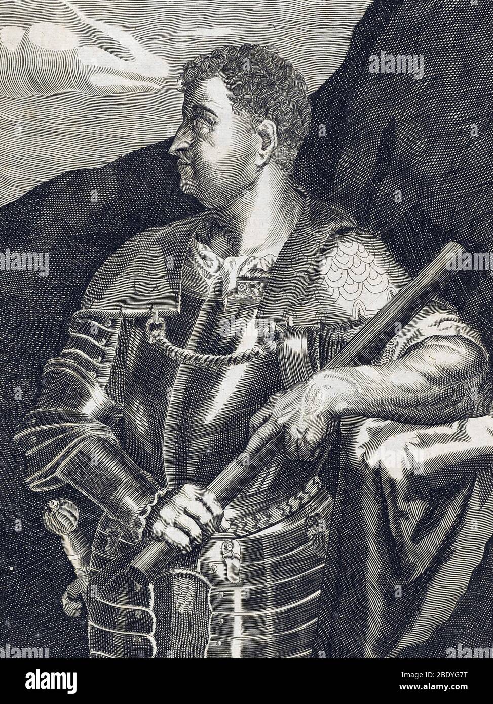 Otho, 7th Emperor of Rome Stock Photo