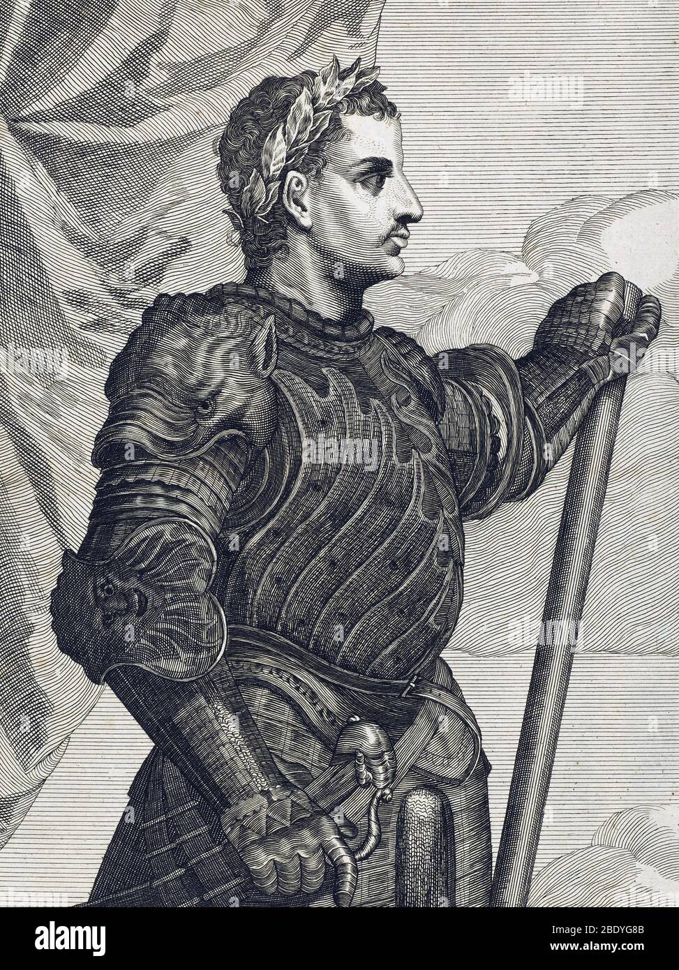 Claudius, 4th Emperor of Rome Stock Photo