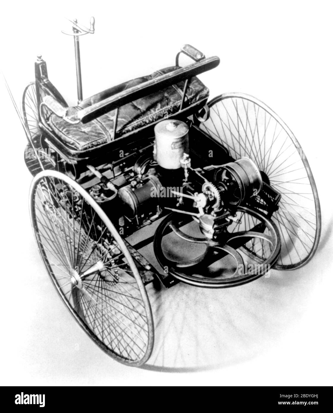 Benz Patent-Motorwagen, 1885 Stock Photo