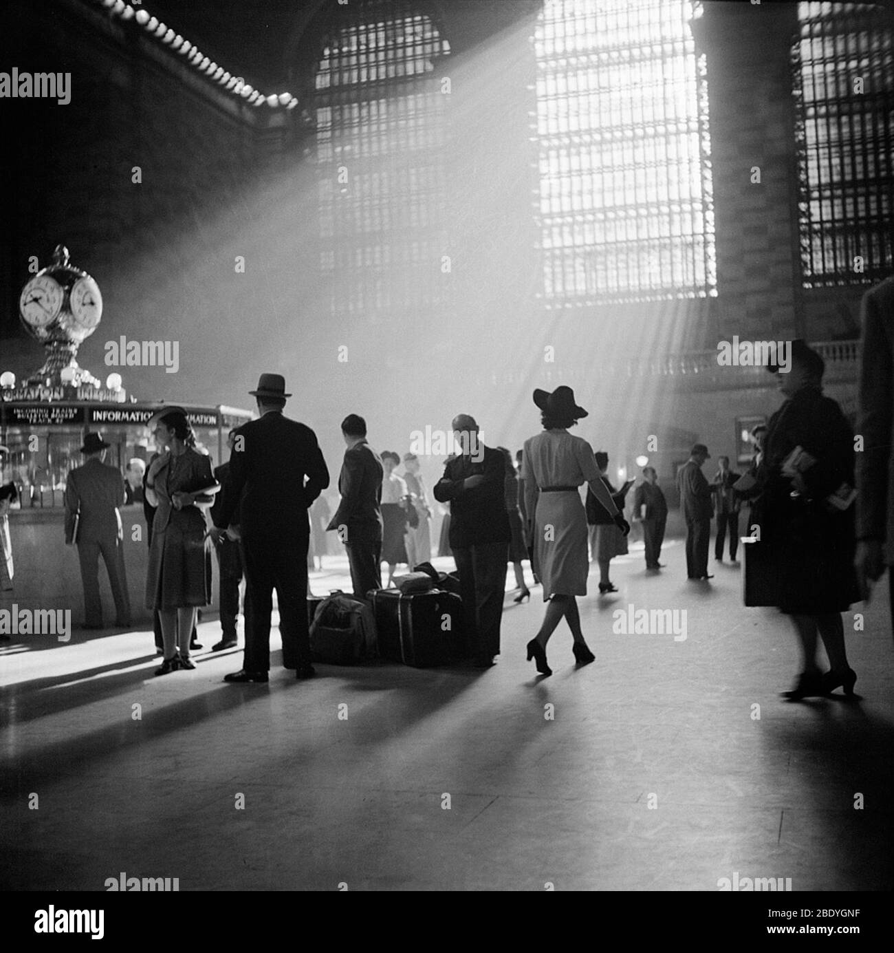 NYC, Grand Central Terminal, 1941 Stock Photo