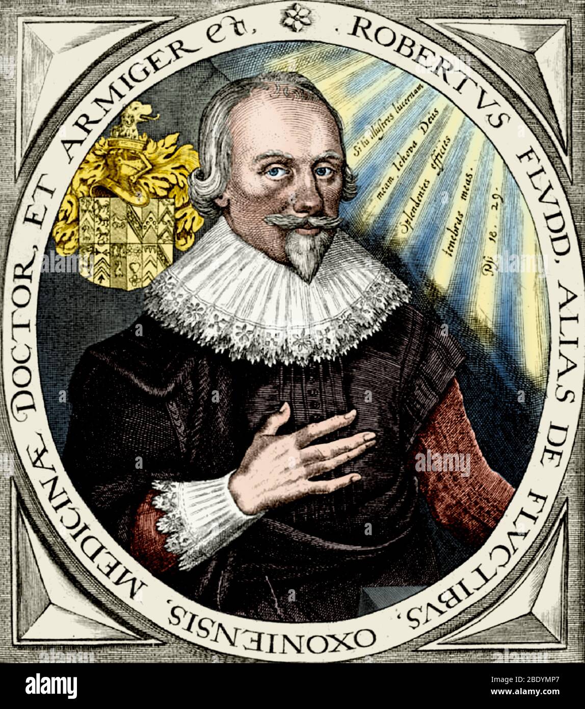 Robert Fludd, English Polymath Stock Photo