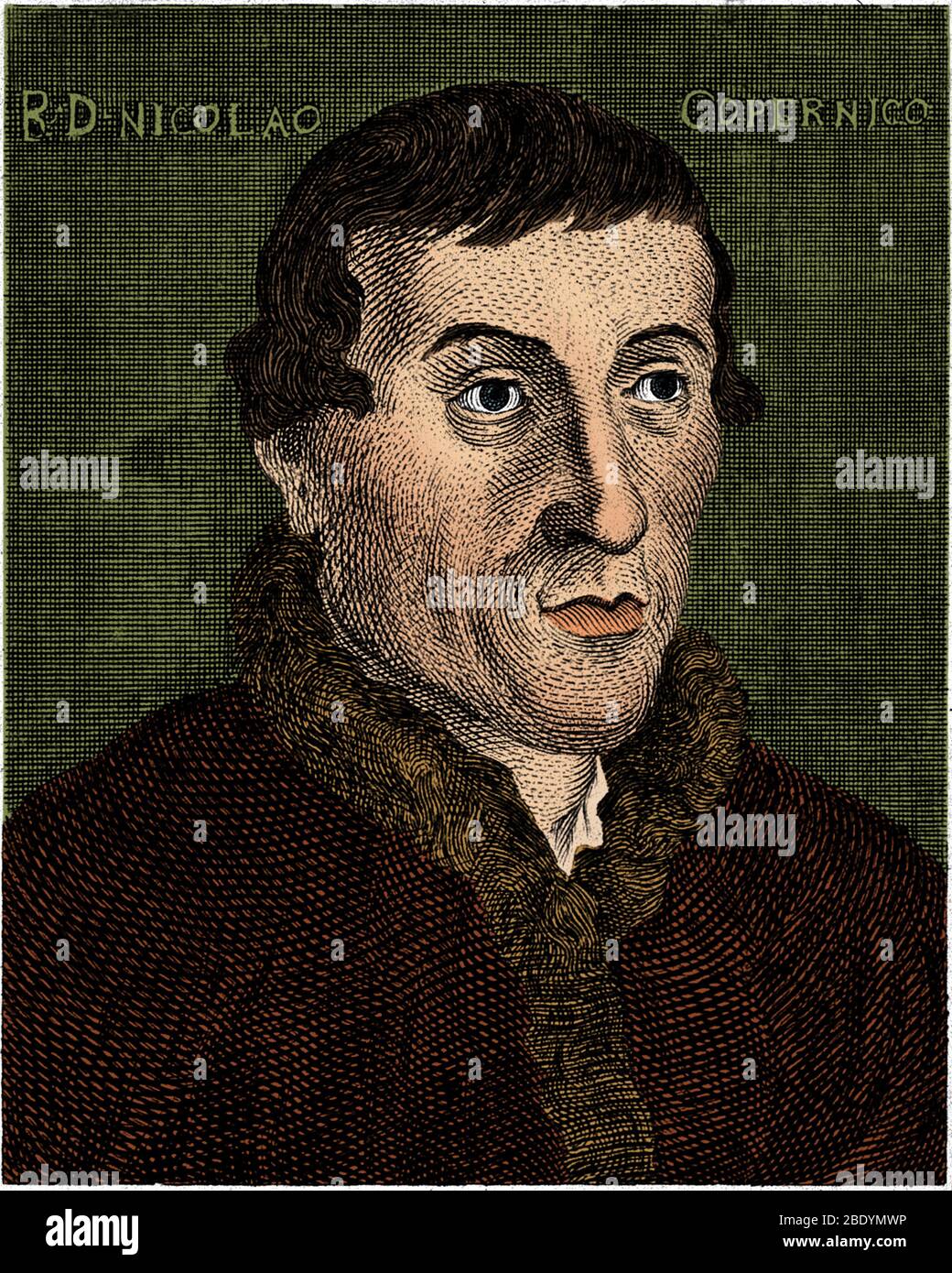 Nicolaus Copernicus, Polish Astronomer Stock Photo