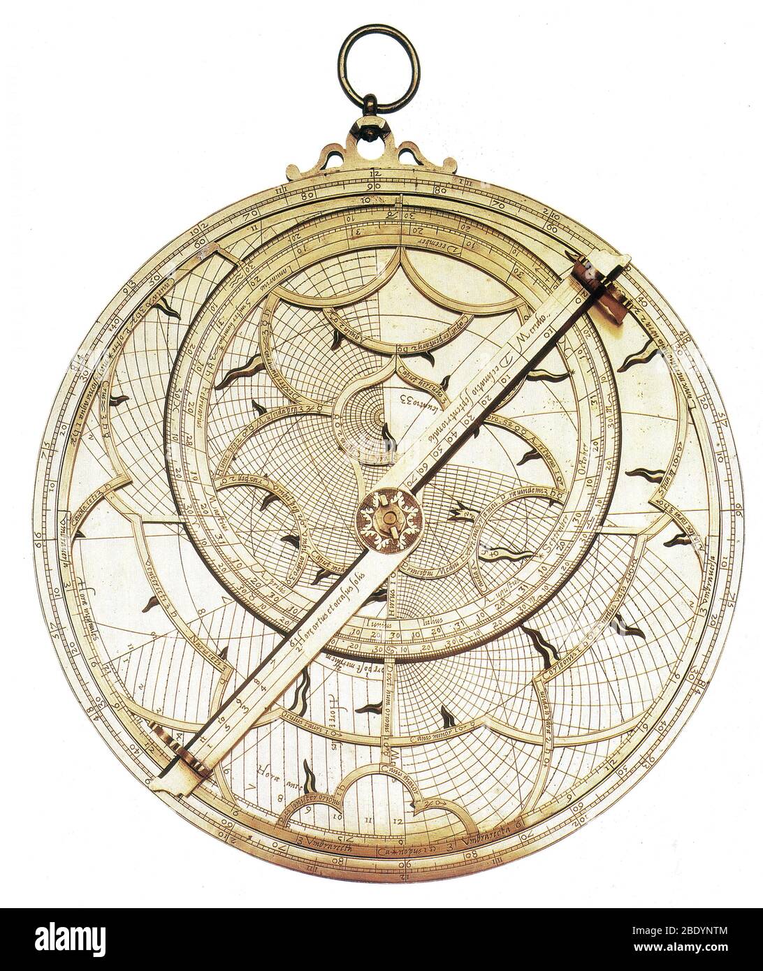 Astrolabe, 16th Century Stock Photo