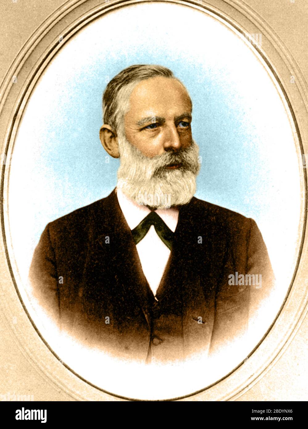 Julius Lothar Meyer, German Chemist Stock Photo