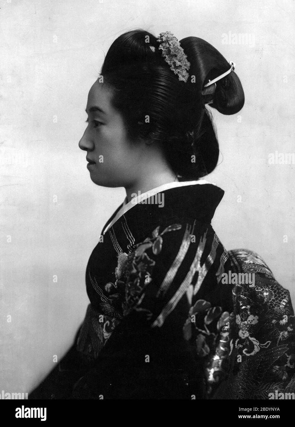 Geisha, 1904 Stock Photo