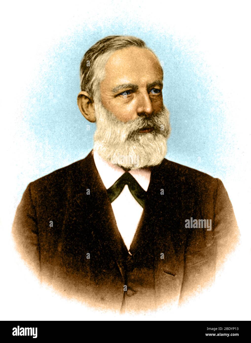 Julius Lothar Meyer, German Chemist Stock Photo