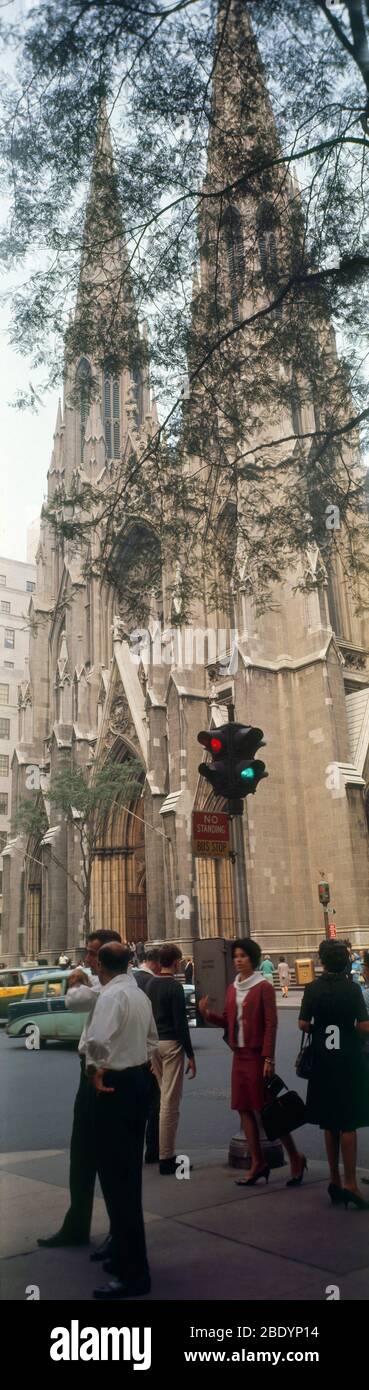 St. Patrick's Cathedral, c. 1960s Stock Photo