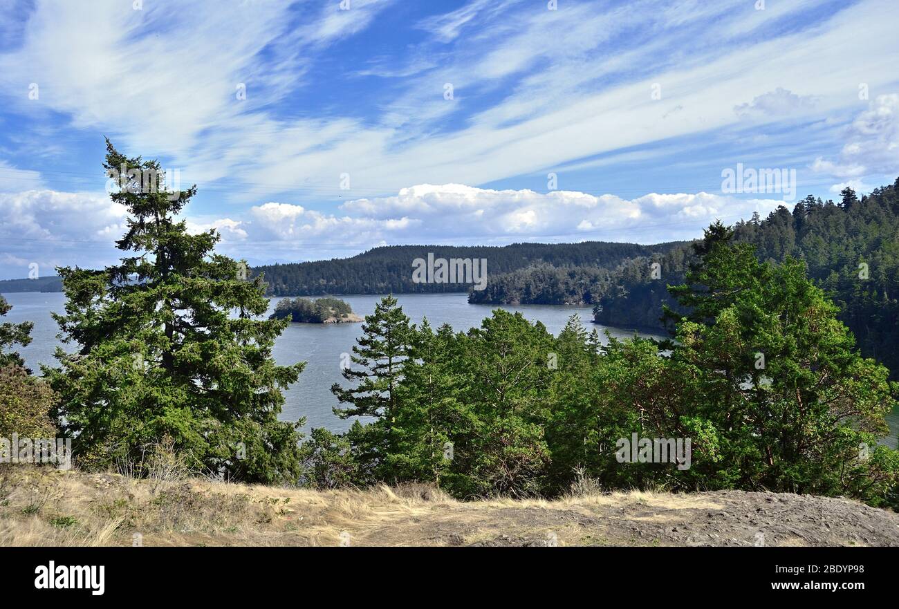 Deception Pass, Washington, USA Stock Photo