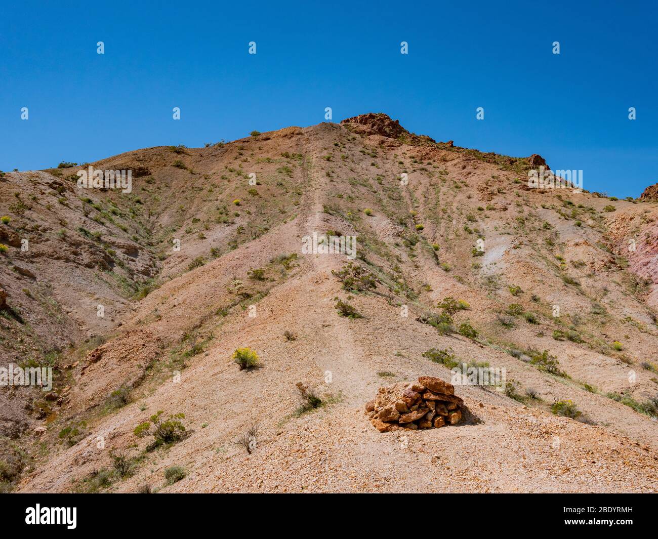 Mountain Bike Trails along the Bootleg Canyon at Boulder City, Nevada