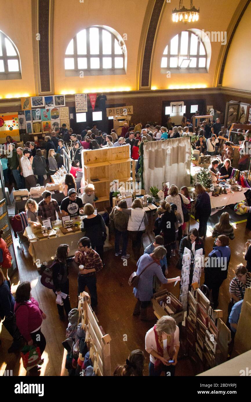 Fair in St. Stanislaus Kostka Parish, Pulaski Park, Chicago, Illinois