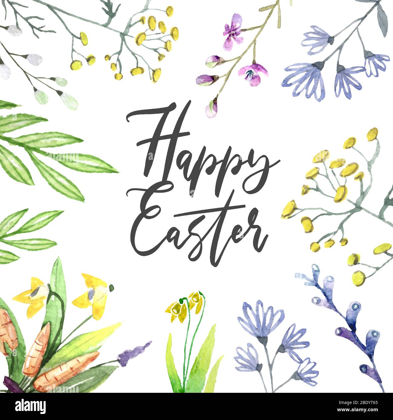 Happy easter flowers deals