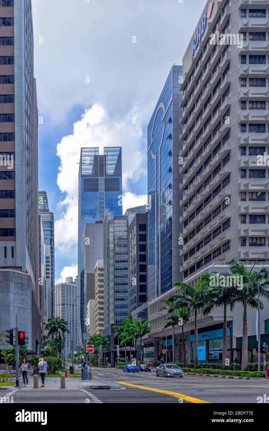 Singapore shenton way hi-res stock photography and images - Alamy