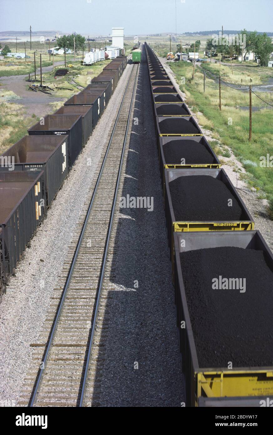 Freight Trains Stock Photo