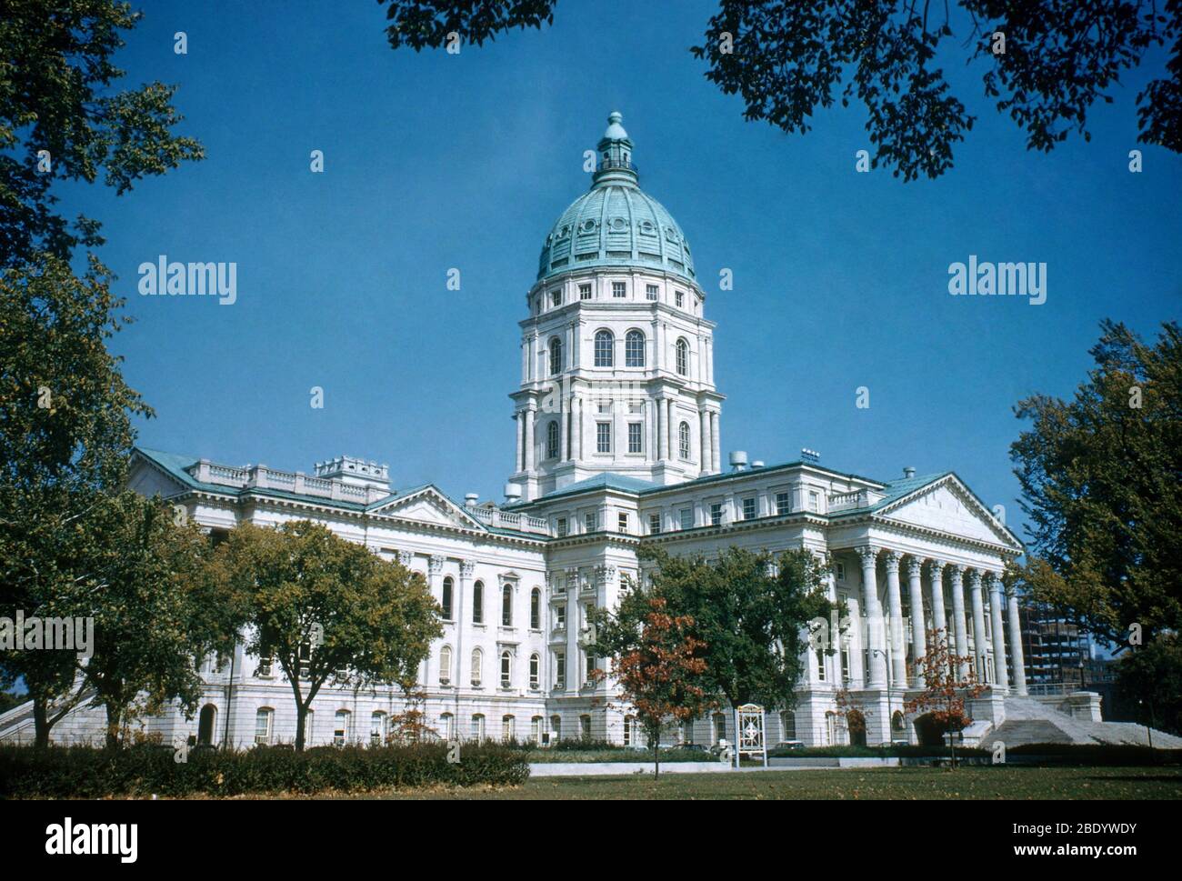 Kansas State Capitol Building Stock Photo