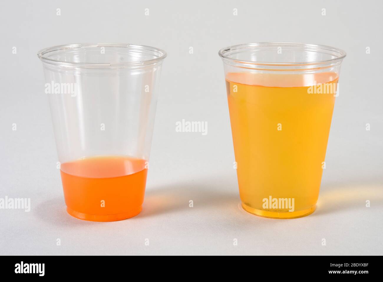 Different Solution Concentrations 2 of 2 Stock Photo