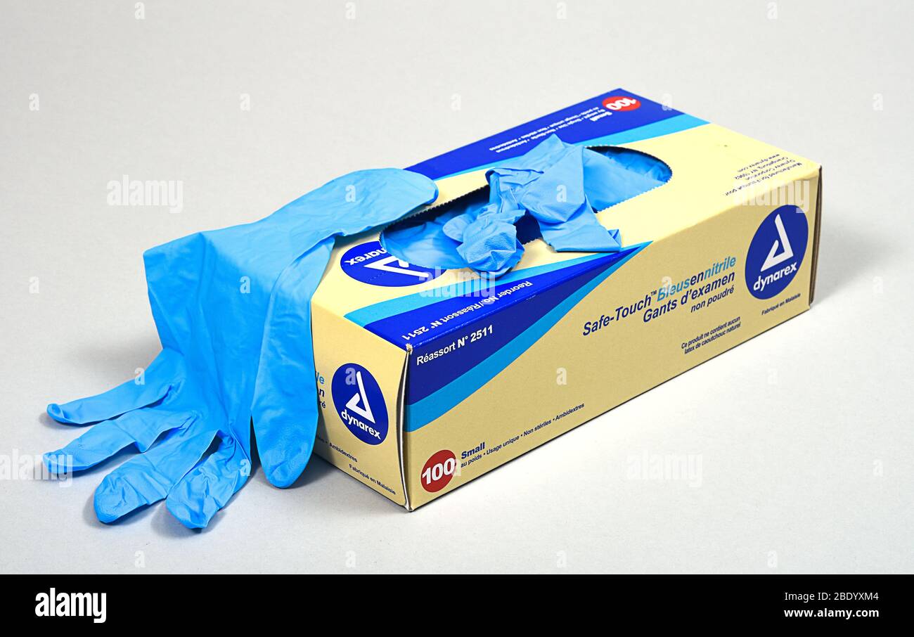 Latex examination gloves hires stock photography and images Alamy