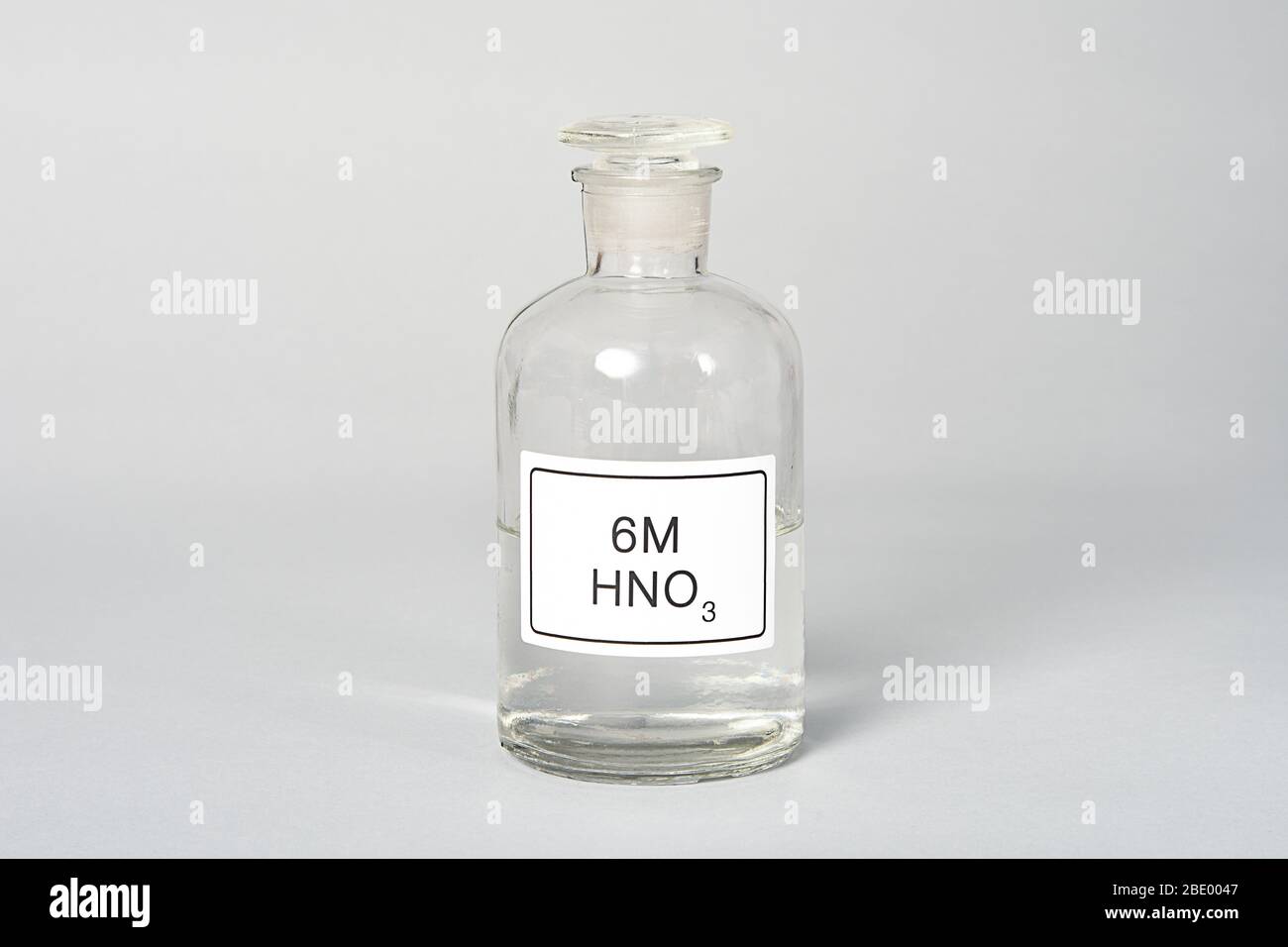 Bottle of Nitric Acid Stock Photo Alamy