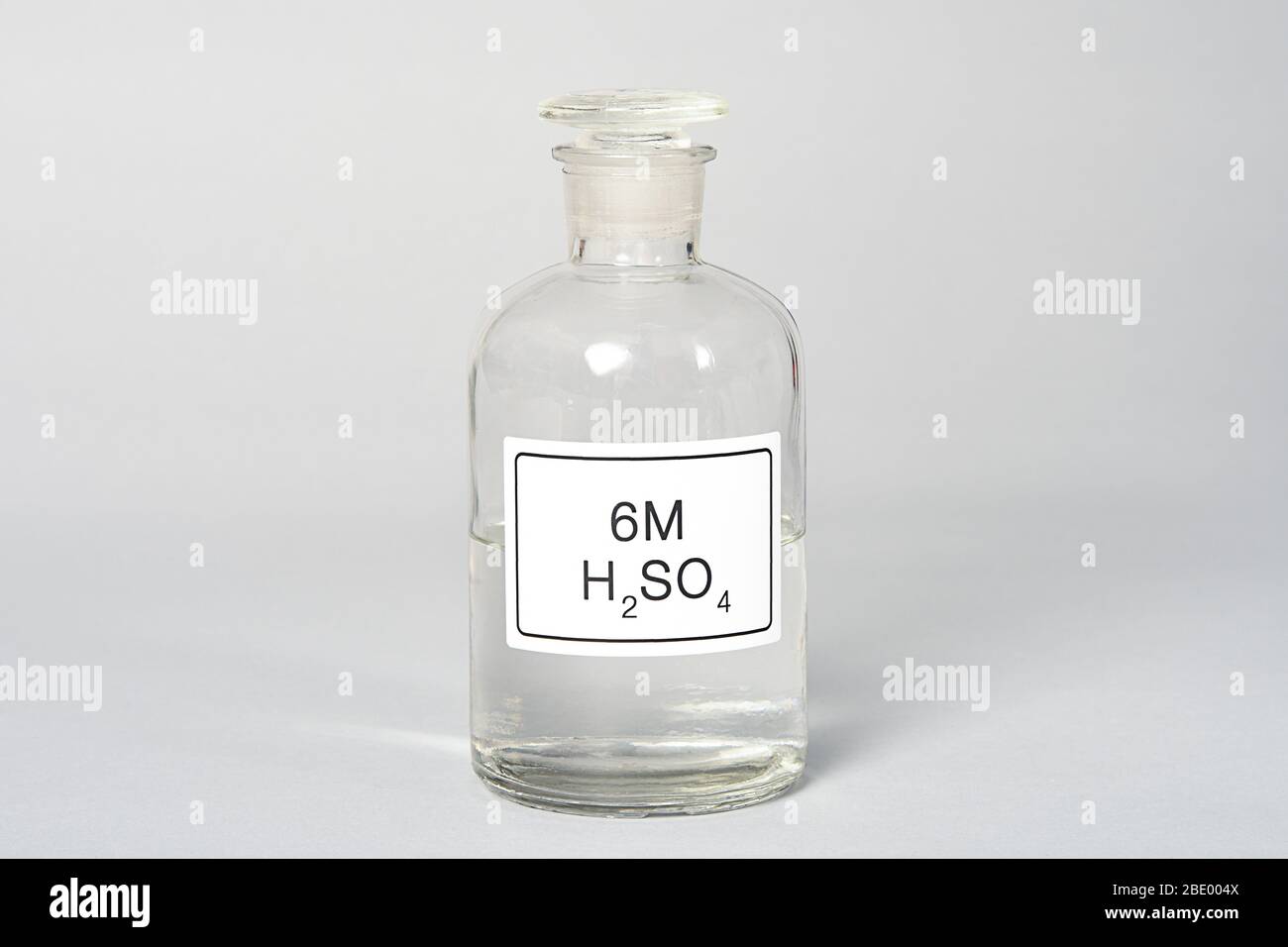 Bottle of Sulfuric Acid Stock Photo Alamy