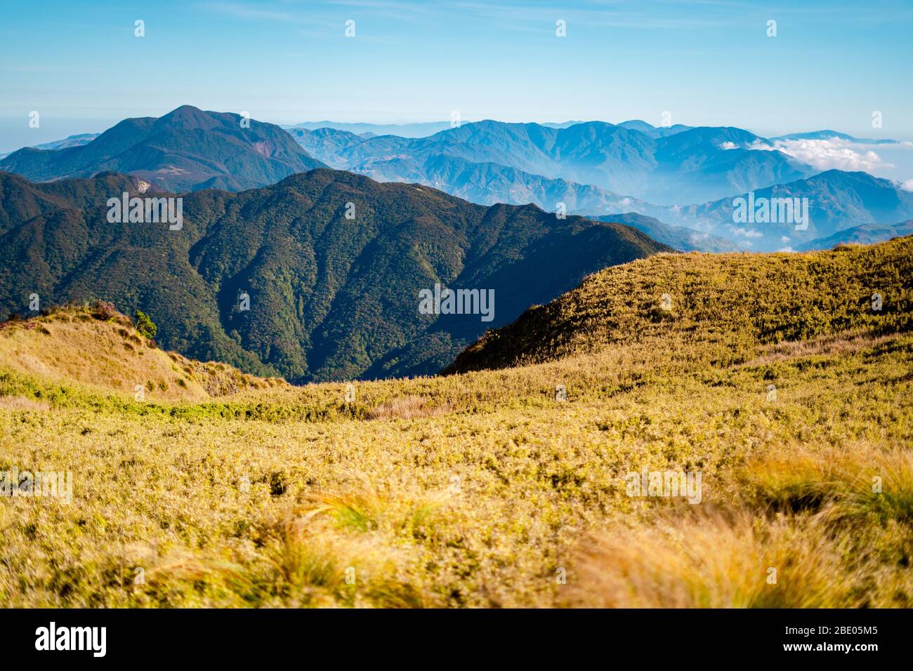 Scenic View Of The Sea Of Clouds At The Summit Of Mount Pulag National Park Benguet Philippines Stock Photo Alamy