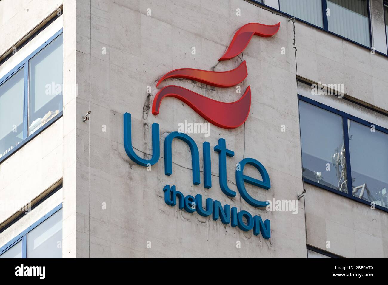 Unite the Union office in London, England United Kingdom UK Stock Photo