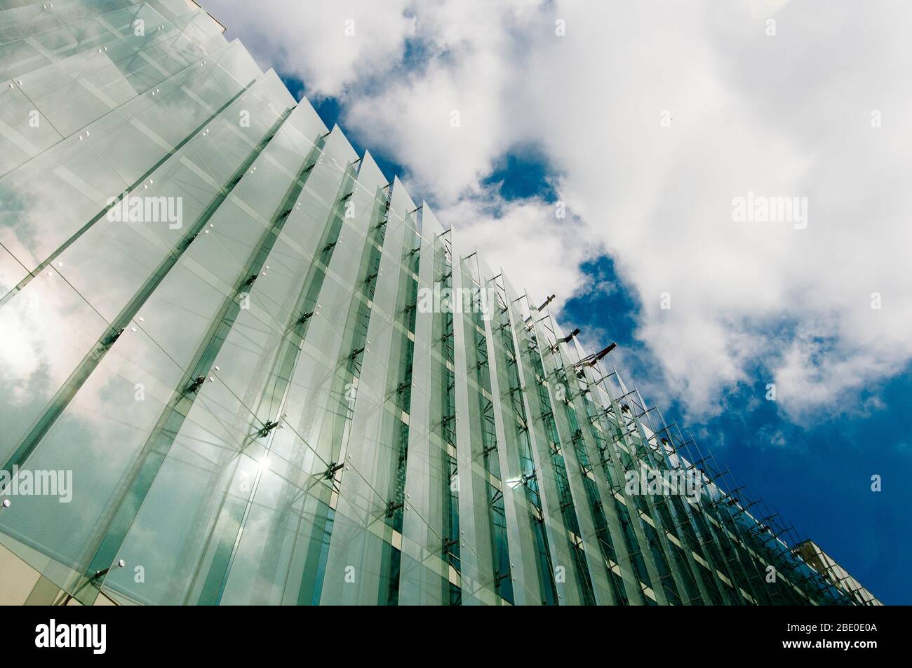architectural facade of modern building Stock Photo