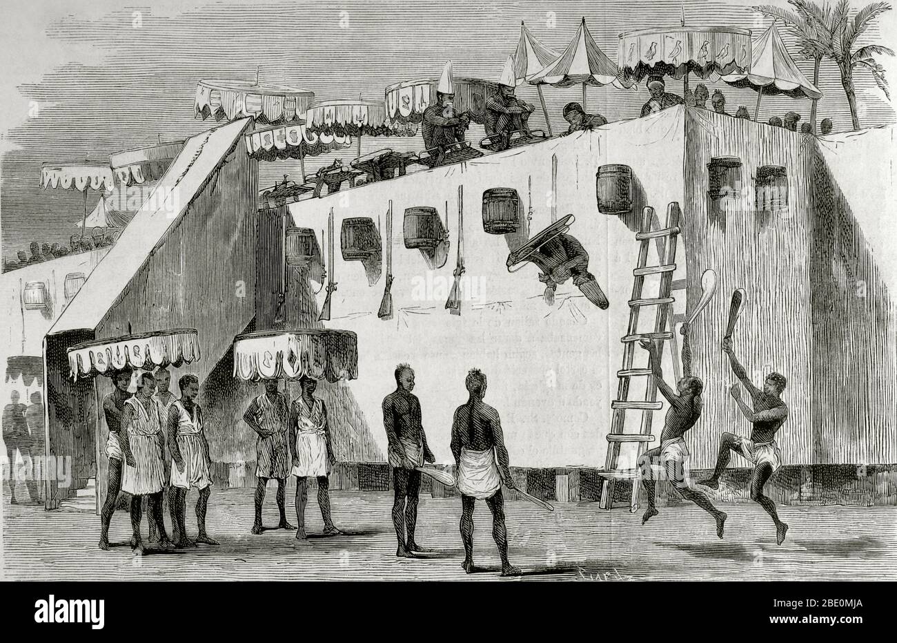 The Annual Customs of Dahomey Stock Photo - Alamy