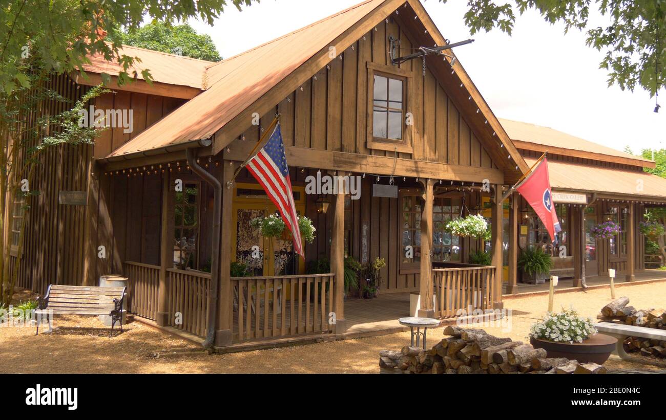 Leipers Creek Gallery at Leipers Fork - LEIPERS FORK, UNITED STATES - JUNE 17, 2019 Stock Photo