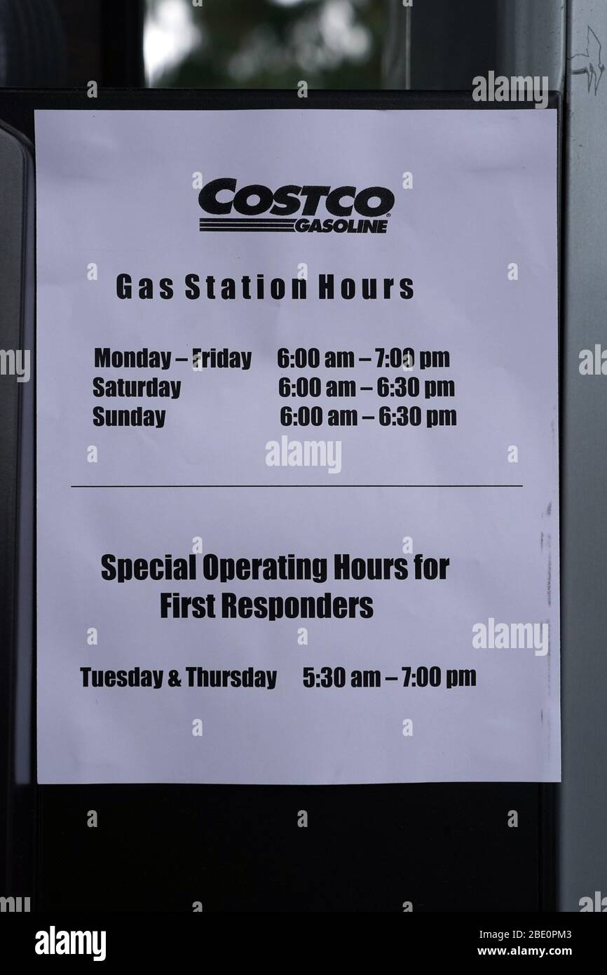 Costco gasoline station hires stock photography and images Alamy