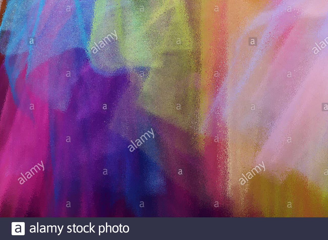 coloured frosted glass