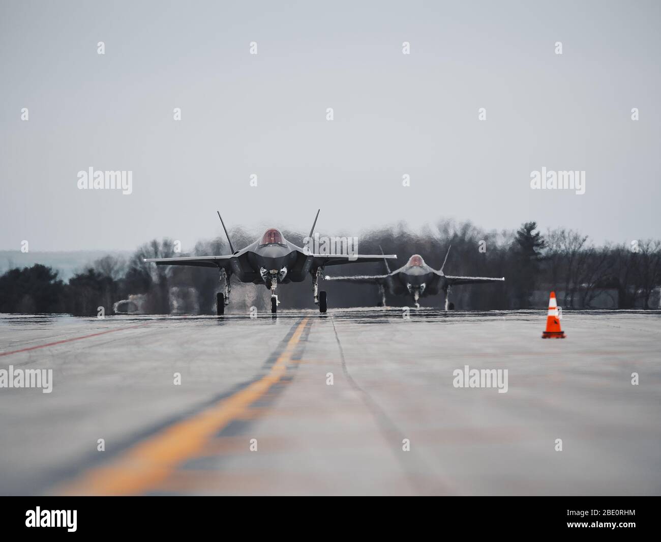 Pilots assigned to the 158th Fighter Wing, Vermont Air National Guard