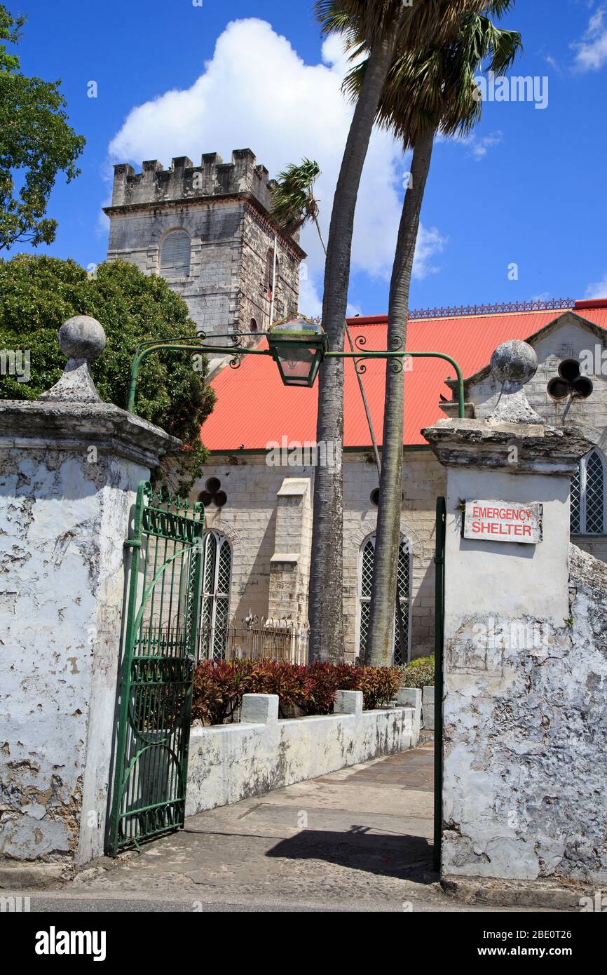 St. Michael's Cathedral,Bridgetown,Barbados,Caribbean Stock Photo Alamy