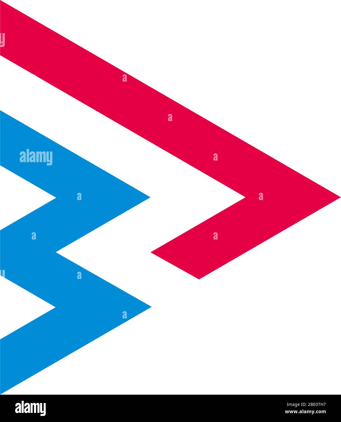 abstract letter db arrow geometric triangle symbol logo vector Stock ...