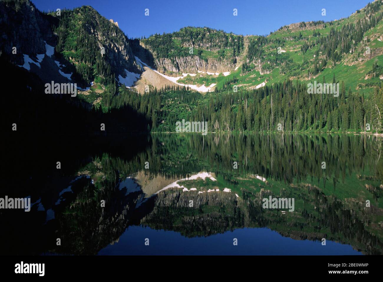 Upper Cold Lake, Mission Mountains Wilderness, Flathead National Forest