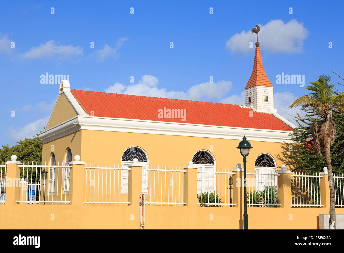 Prodestant Church,Kralendijk,Bonaire,Caribbean Stock Photo