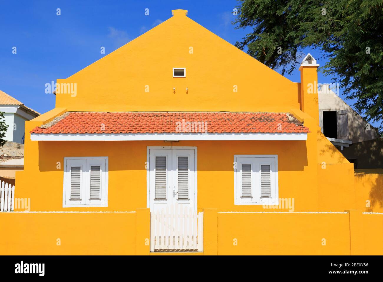 Waterfront home in Kralendijk,Bonaire,Caribbean Stock Photo Alamy