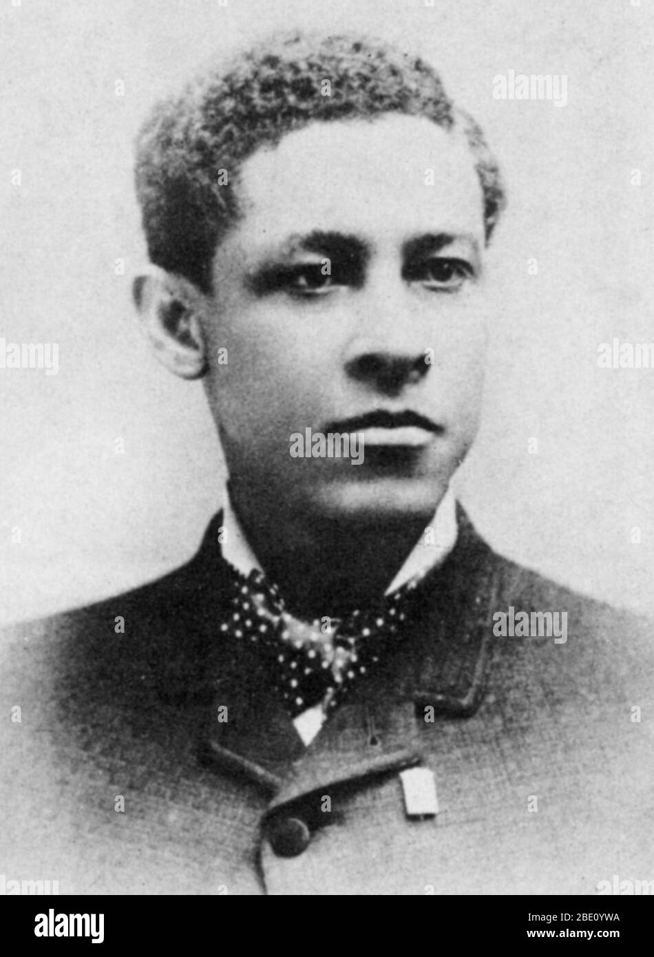 Jan Ernst Matzeliger (September 15, 1852 - August 24, 1889) was an African-American inventor in the shoe industry. In the early days of shoe making, shoes were made mainly by hand. Since the greatest difficulty in shoe making was the actual assembly of the soles to the upper shoe, it required great skill to tack and sew the two components together. At the time, no machine could attach the upper part of a shoe to the sole. This had to be done manually by a 'hand laster'; a skilled one could produce 50 pairs in a 10 hour day. After five years of work, Matzeliger obtained a patent for his inventi Stock Photo