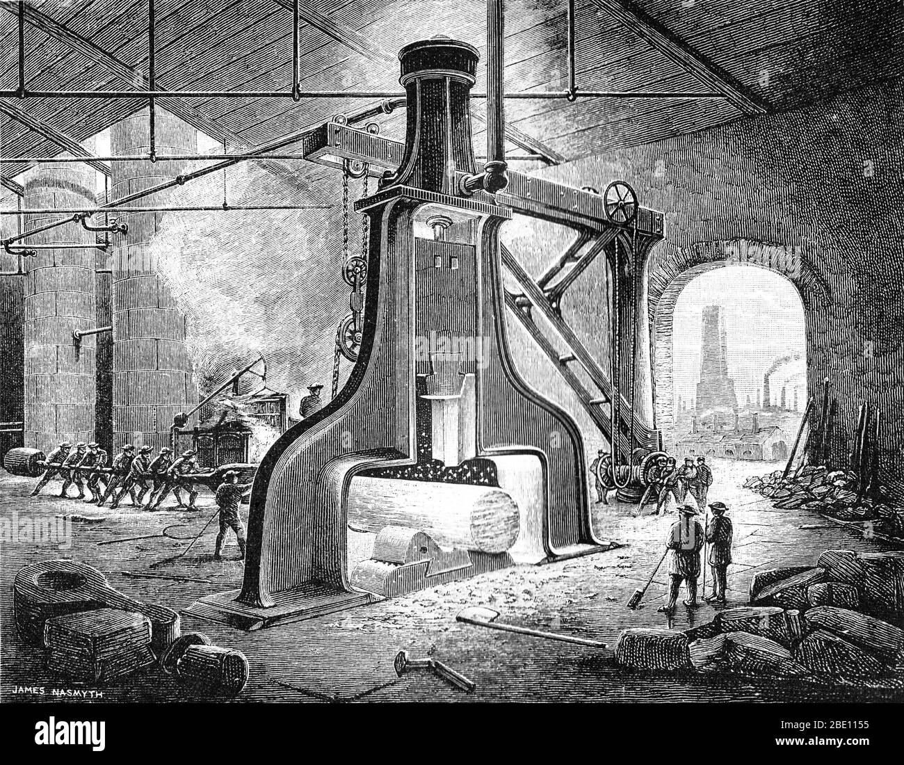 James Nasmyth, Steam Hammer Stock Photo