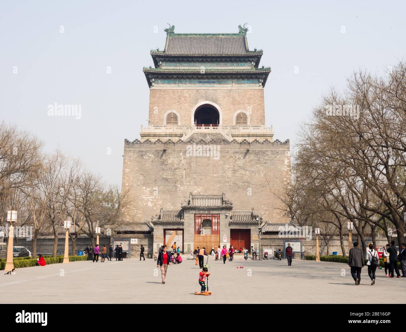 Bell tower beijing hi-res stock photography and images - Alamy