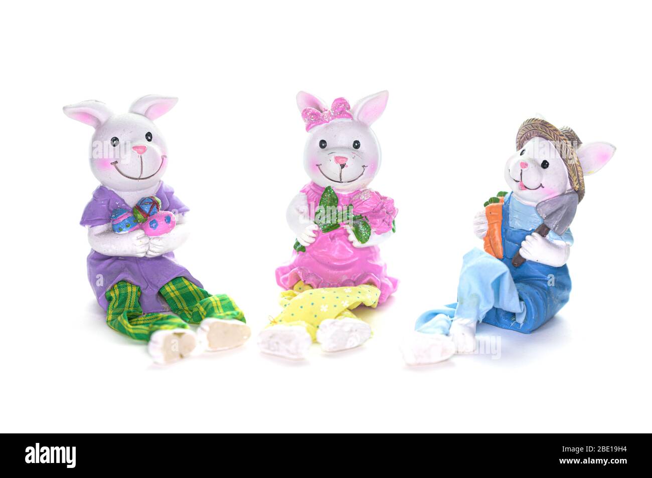 Porcelain Bunnies Trio Print- 11x14 main image 0