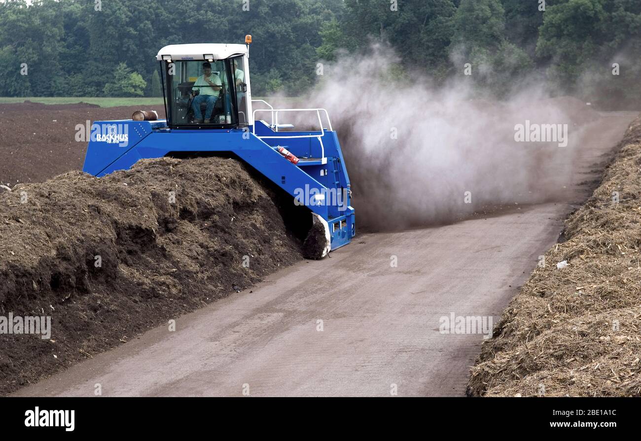 Large composting machine hi-res stock photography and images - Alamy
