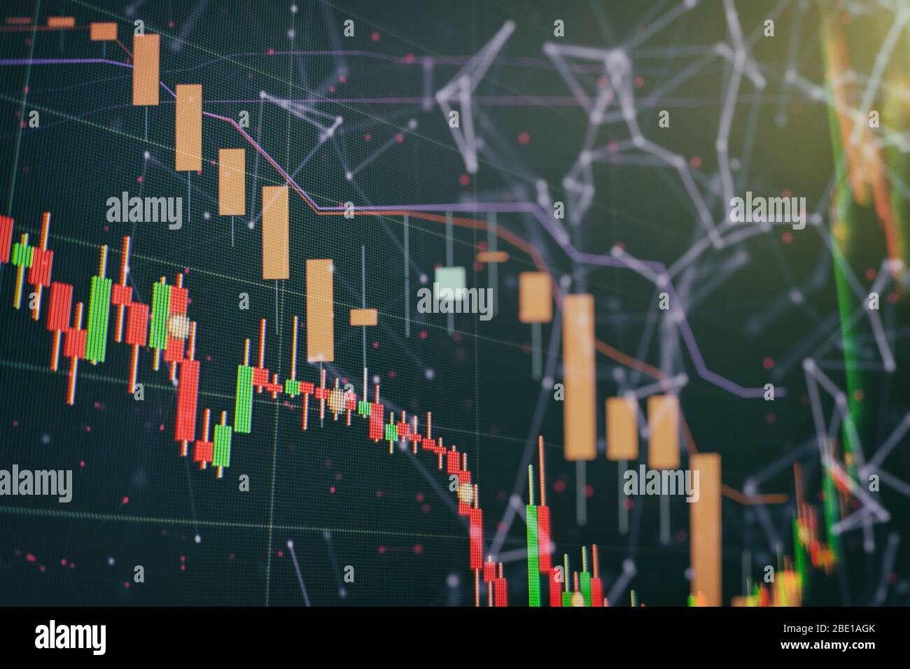 network business technology science background loop .Currency exchange