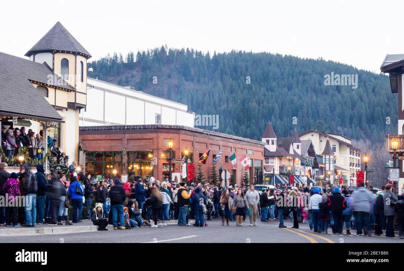 Leavenworth bavarian village hires stock photography and images Alamy