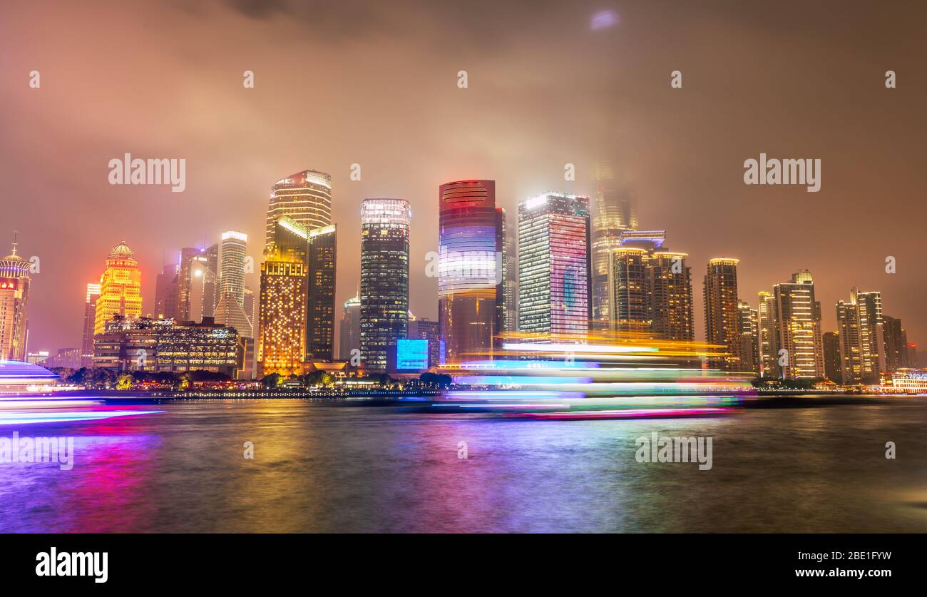 Shanghai Skyline Panoramic View China Stock Photo Alamy Shanghai Skyline Panoramic View China Stock Photo Alamy